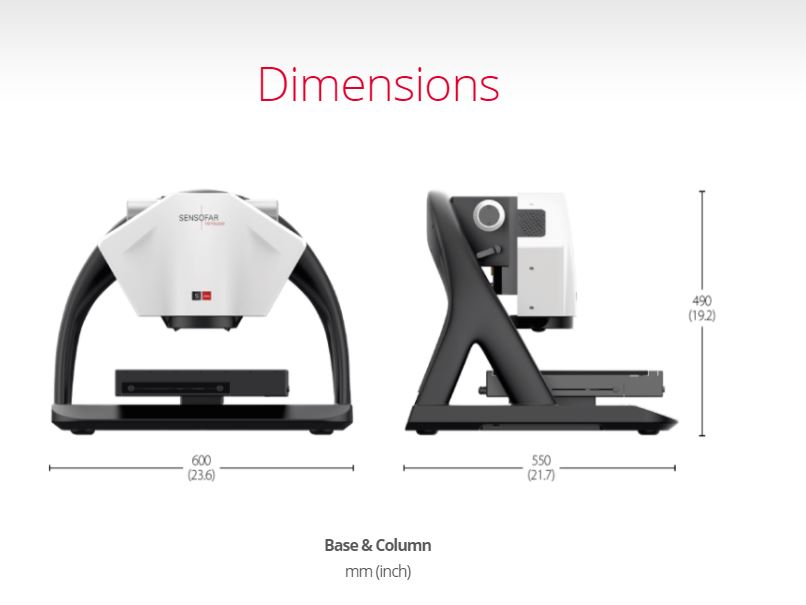 Sensofar Metrology S Wide Large Area 3D Optical Metrology System