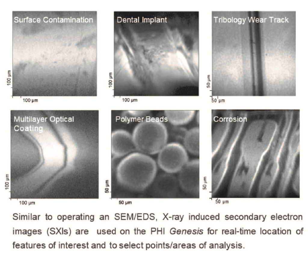 phi genesis SEM-LIKE XPS MICROPROBE from SRC