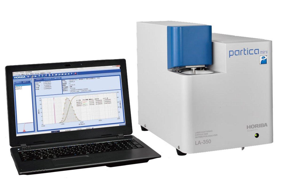 LA-350: Laser Scattering Particle Size Distribution Analyzer